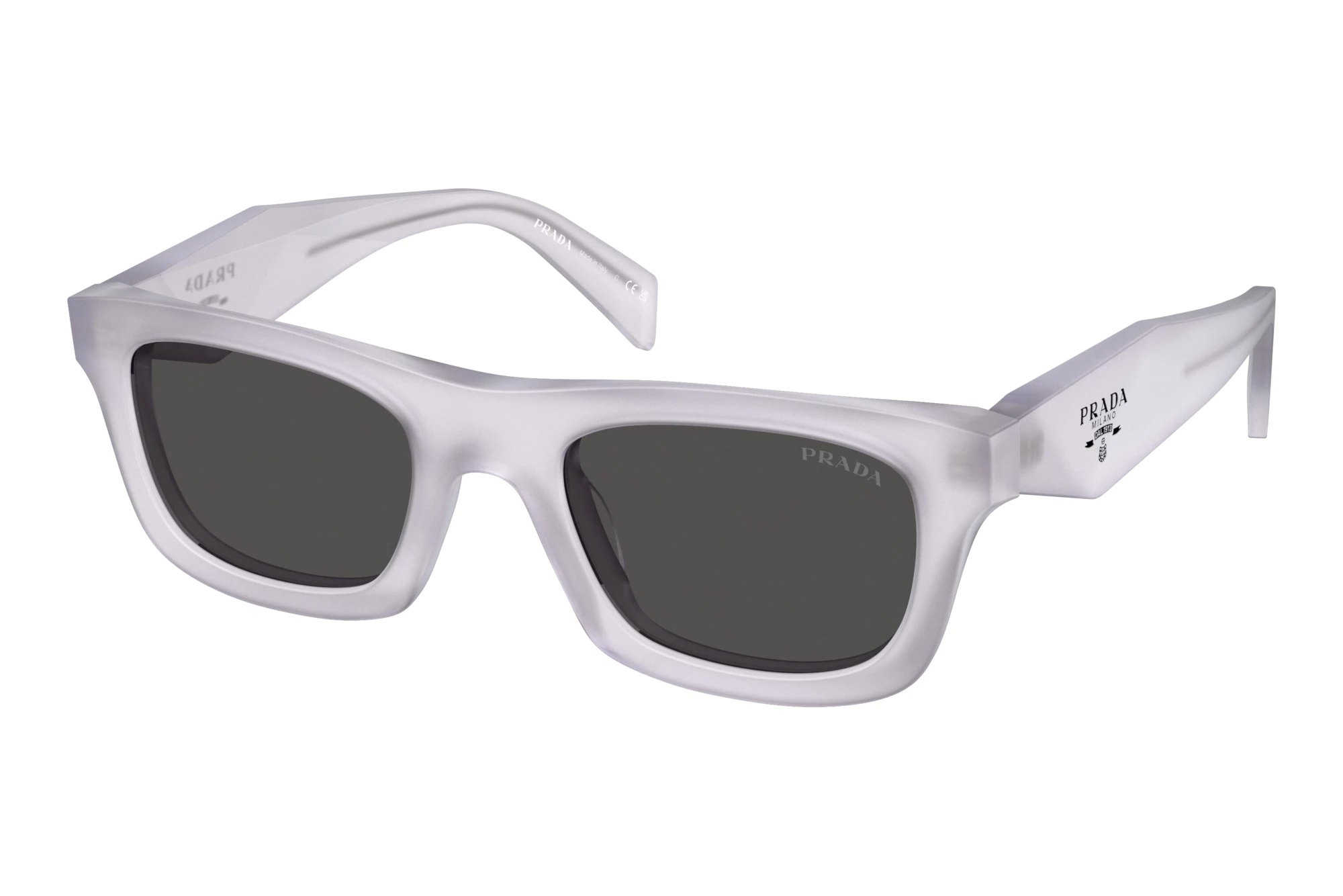 Prada   PR C06S 22G08Z Dark GreyFrosted Ice