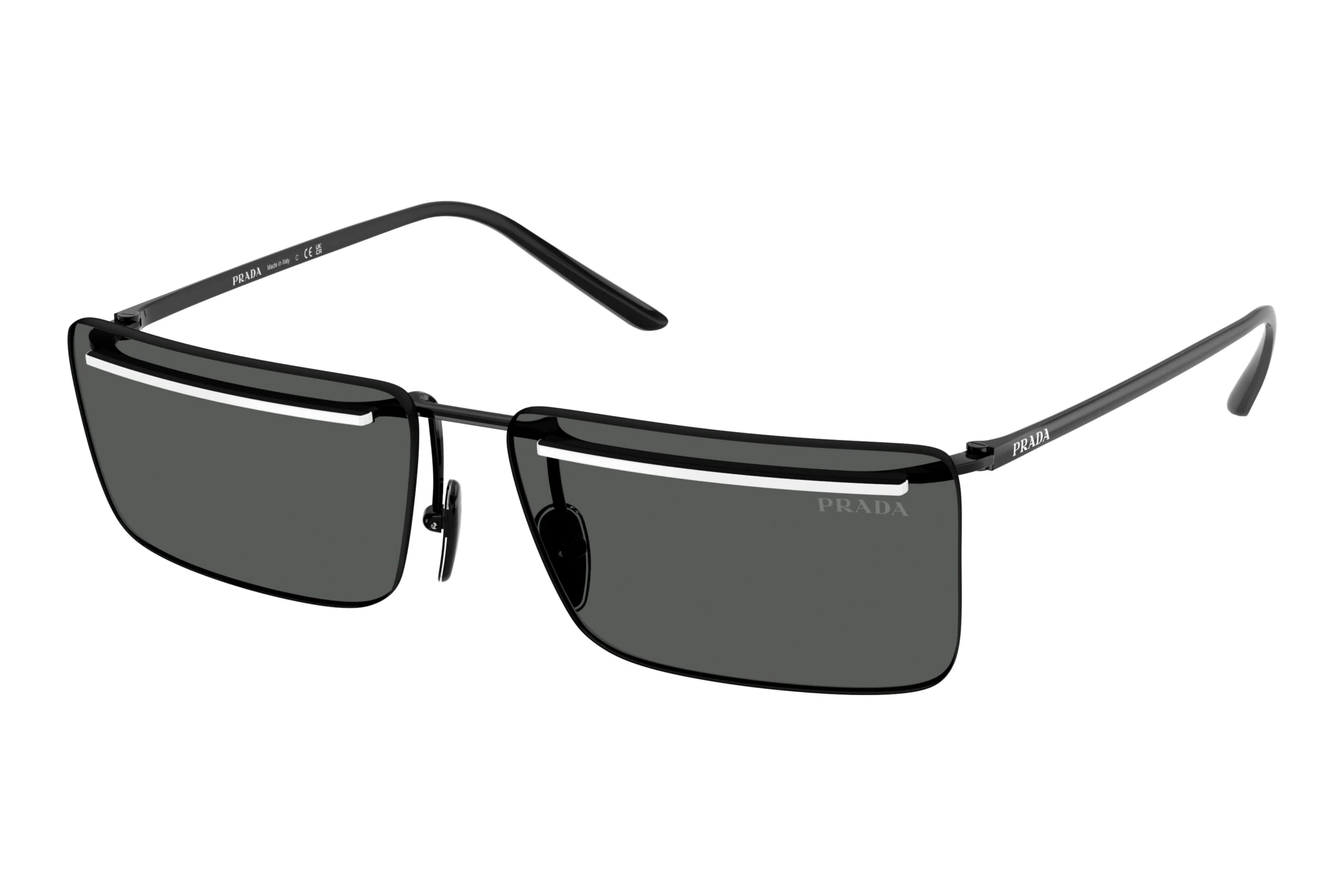 Prada   PR C53S YC460T Dark GreyBlack/White