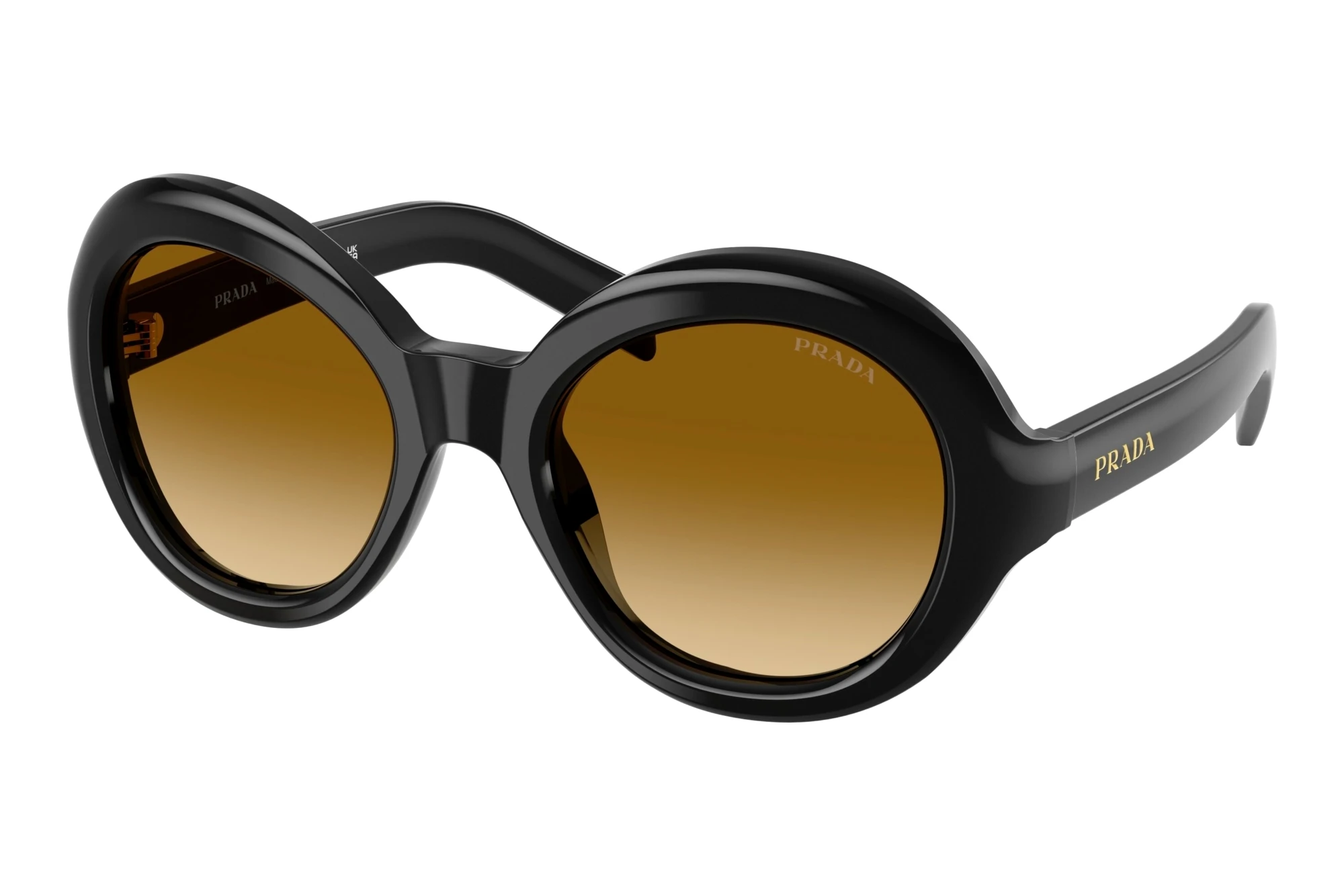 Prada   PR D08SU 16K10X Yellow Gradient Light BrownBlack
