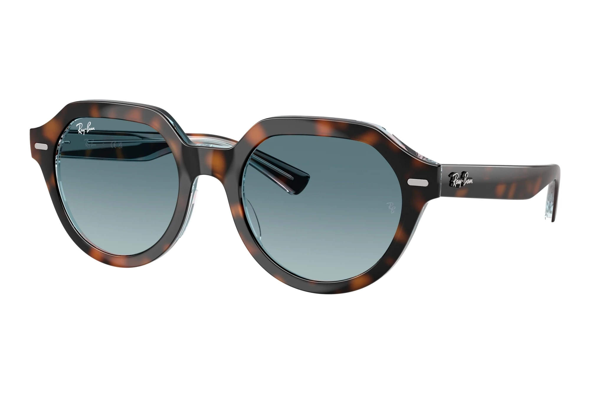 Ray-Ban   RB4399 14133M Blue Gradient GreyDark Havana On Multicolor