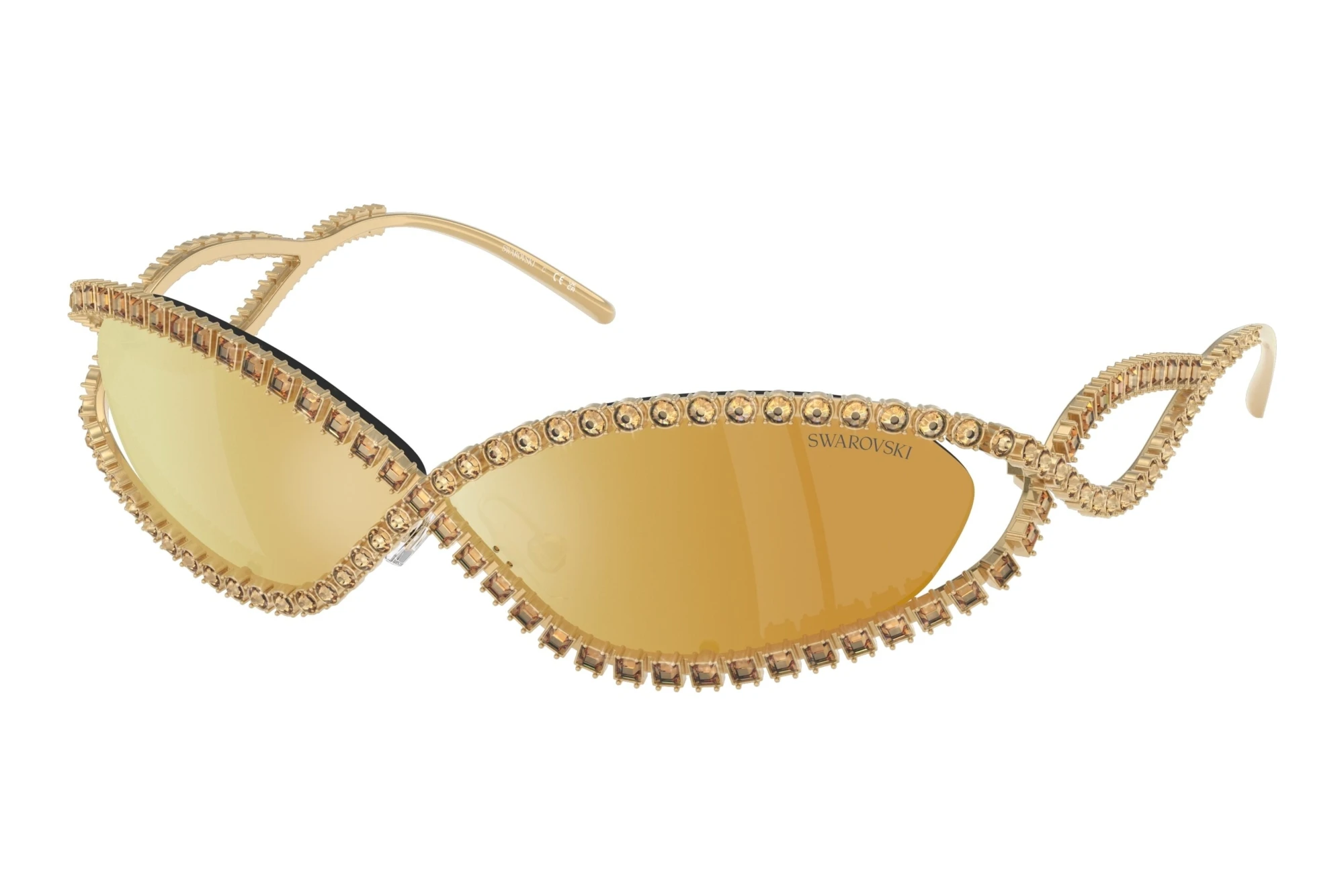 Swarovski   SK7024 40047P Brown Mirror GoldGold