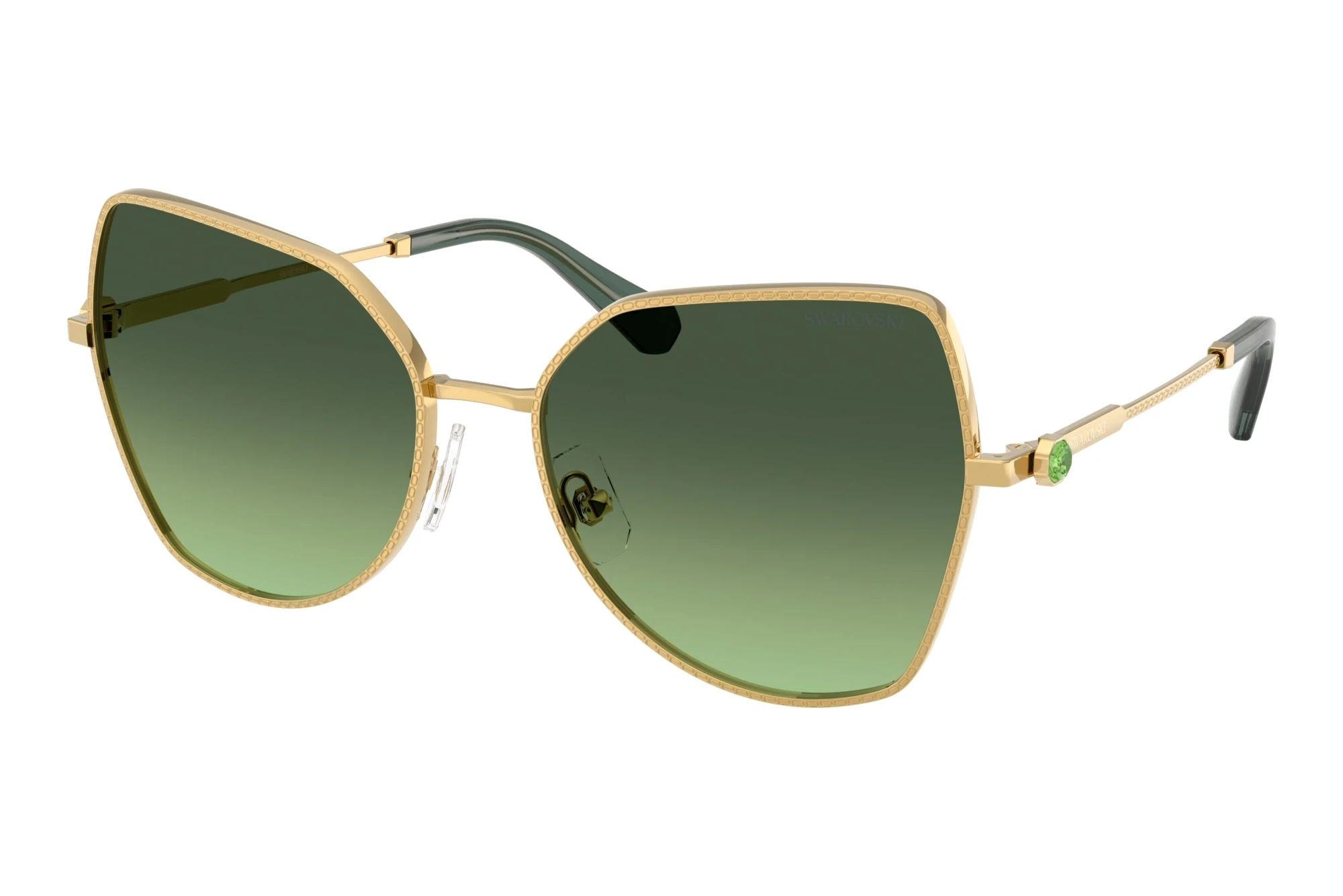 Swarovski   SK7037 40172A Gradient GreenGold