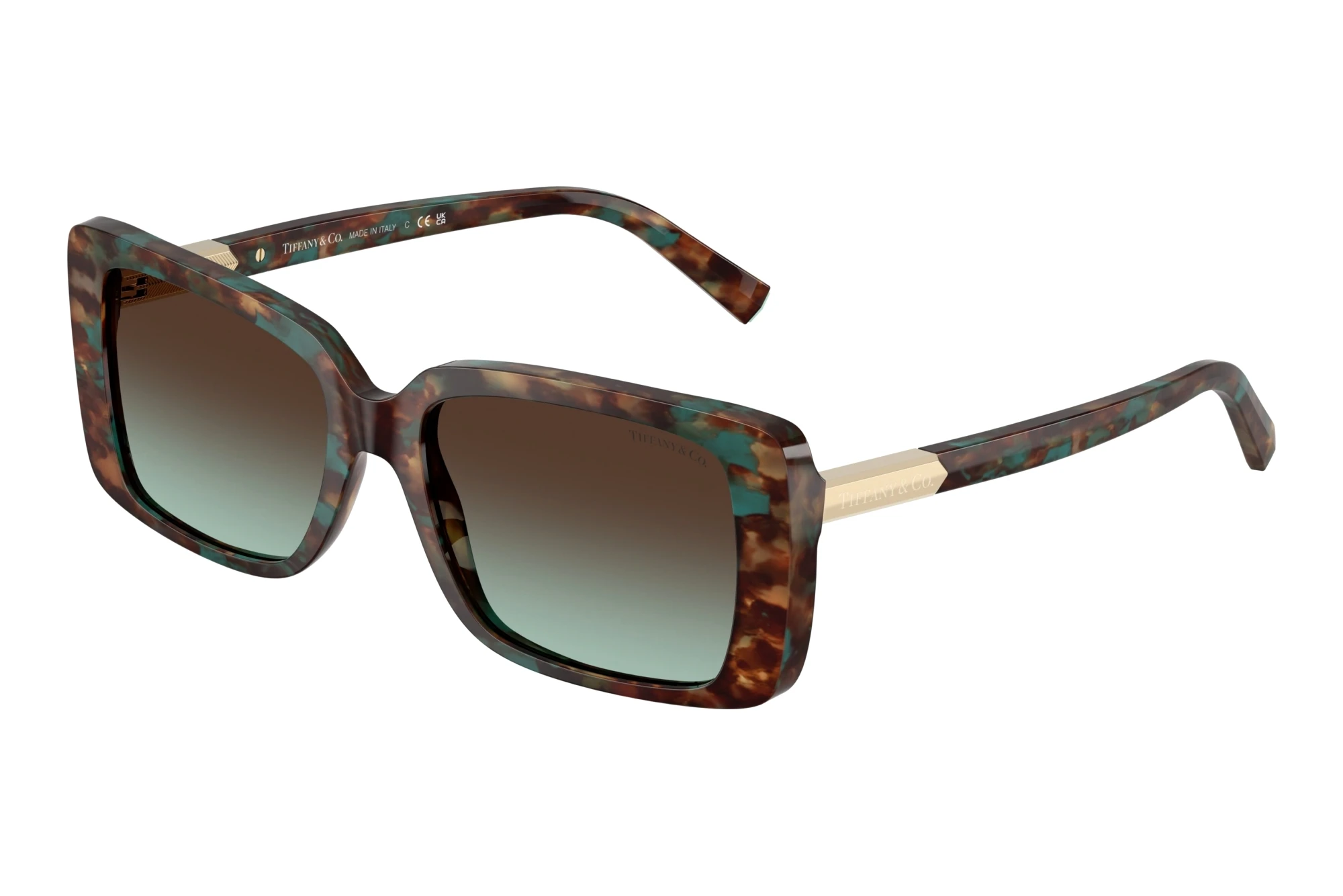 Tiffany   TF4249 84425D Azure Gradient BrownBrown Tiffany Havana