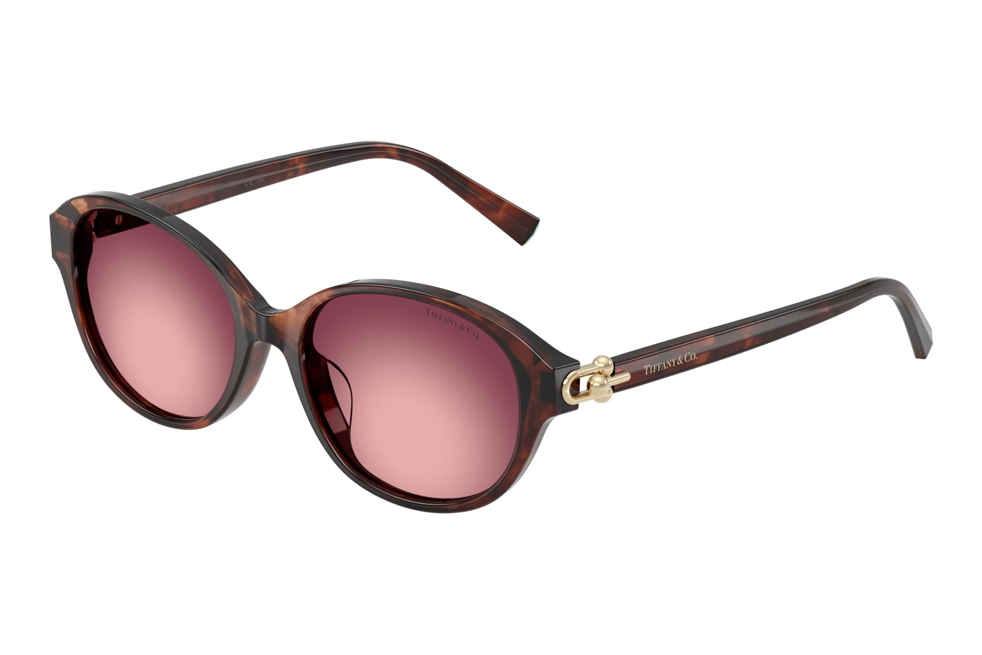 Tiffany   TF4263D 84218H Pink/VioletSpotted Brown Havana