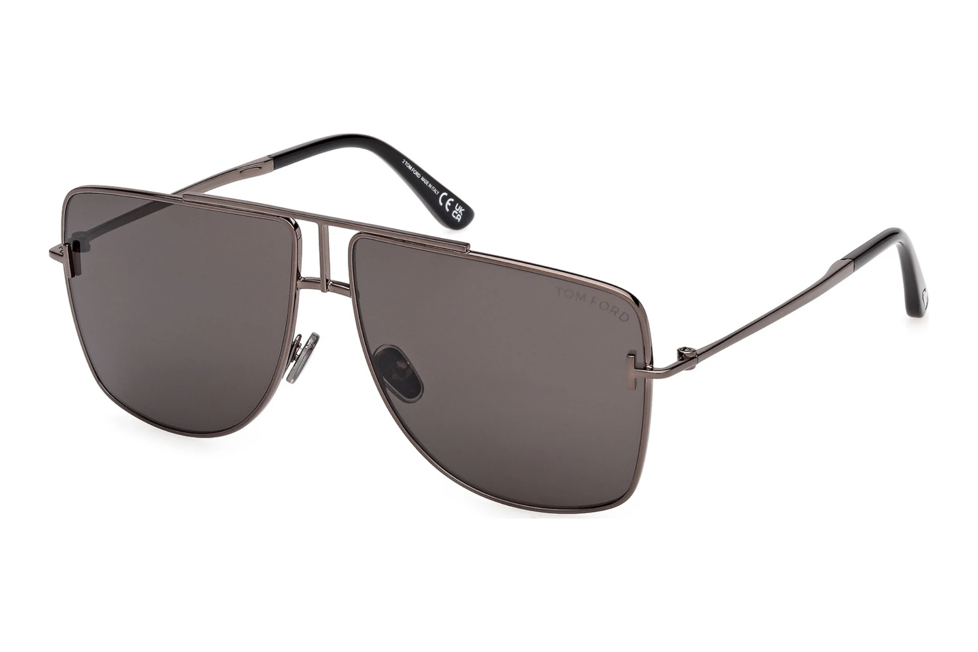 Tom Ford   FT1307 08A grauGlänzend Gunmetal