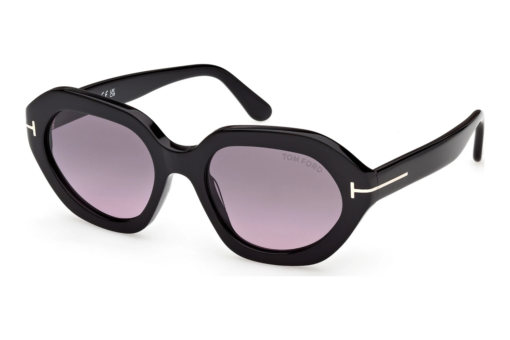 Tom Ford   FT1341 01B grau verlaufendGlänzend Schwarz