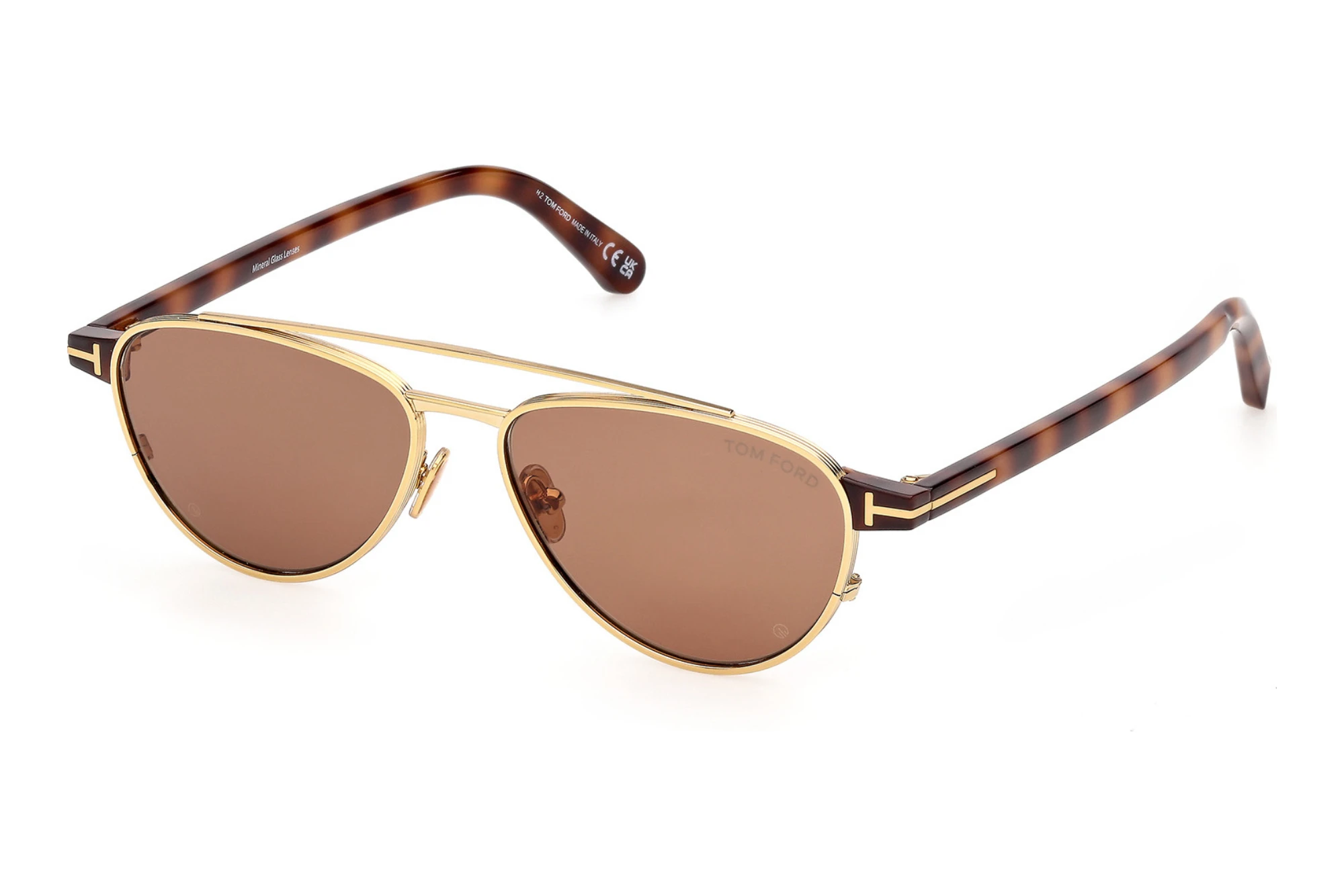 Tom Ford   FT1361 30E braunGlänzend Tiefgold