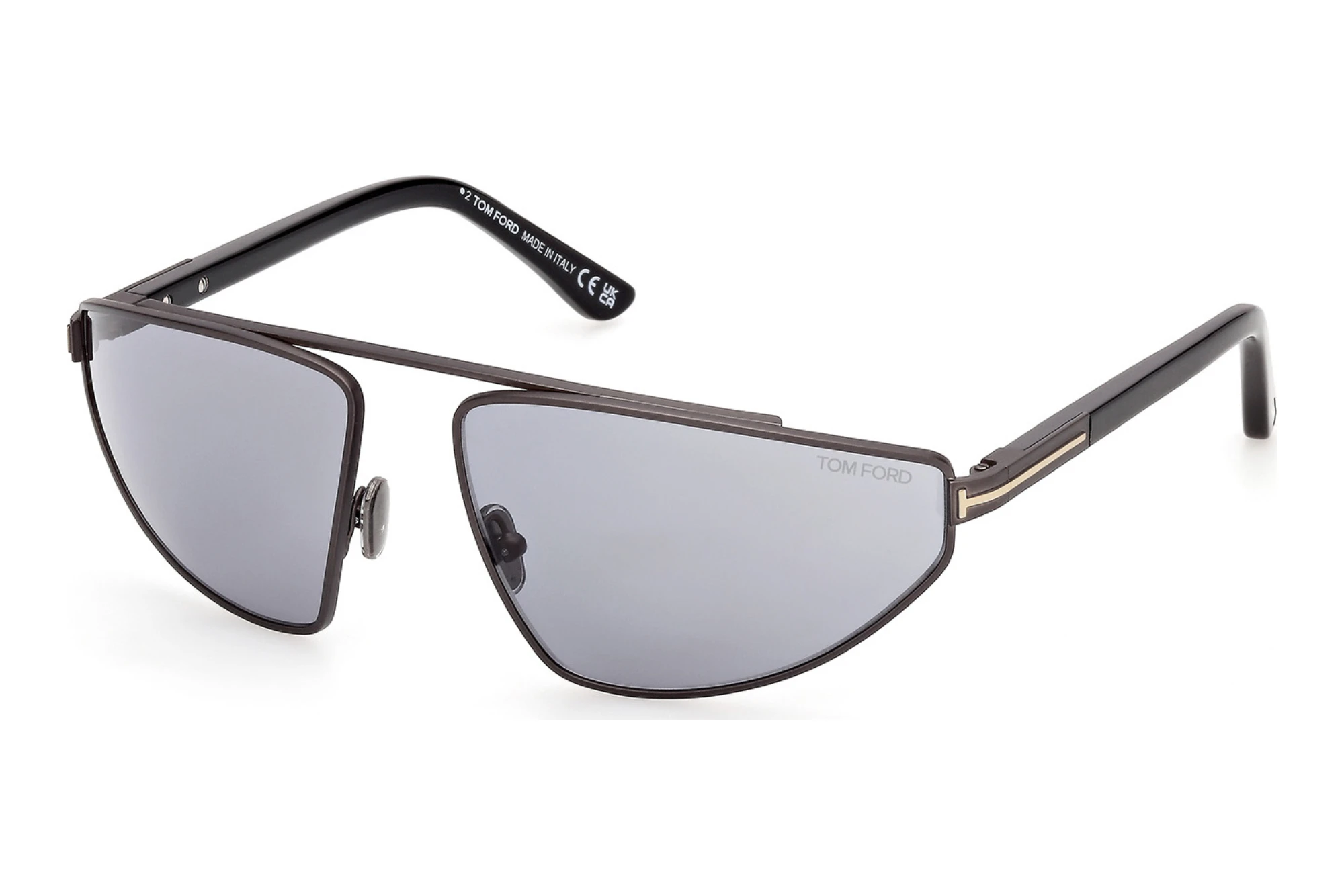 Tom Ford   FT1399 13A grauMatt Dunkel Ruthenium
