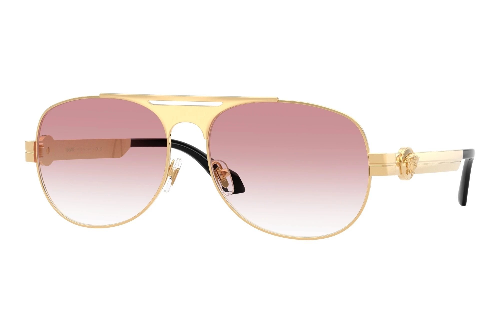 Versace   VE2302 15233B Clear Gradient PinkGold Versace