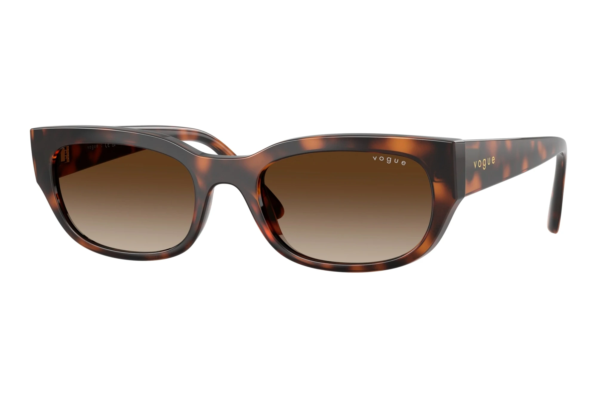 Vogue Eyewear   VO5669S 271813 Gradient BrownTotal Dark Havana