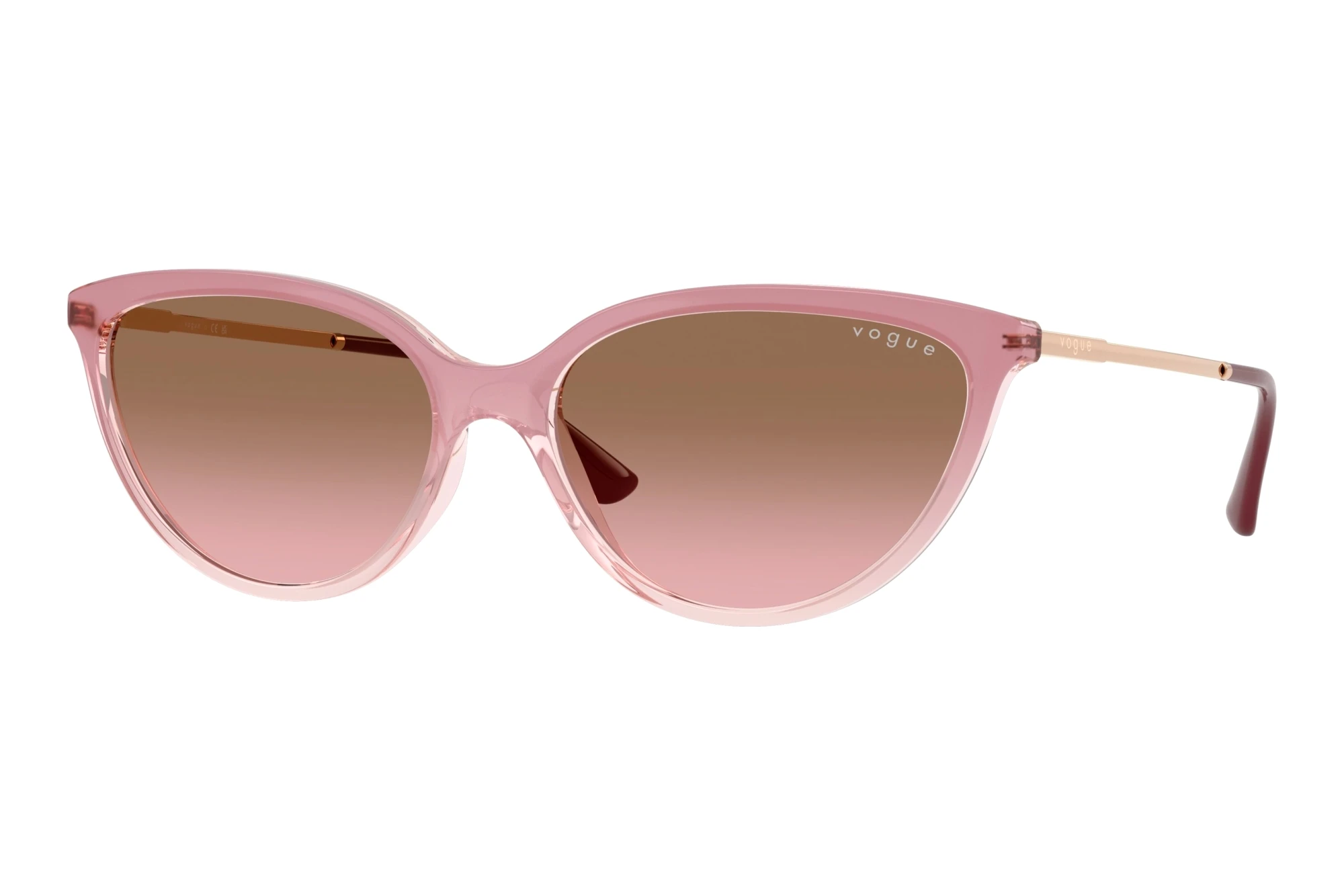 Vogue Eyewear   VO5672S 325814 Pink Gradient BrownGradient Pink/Transparent Pink