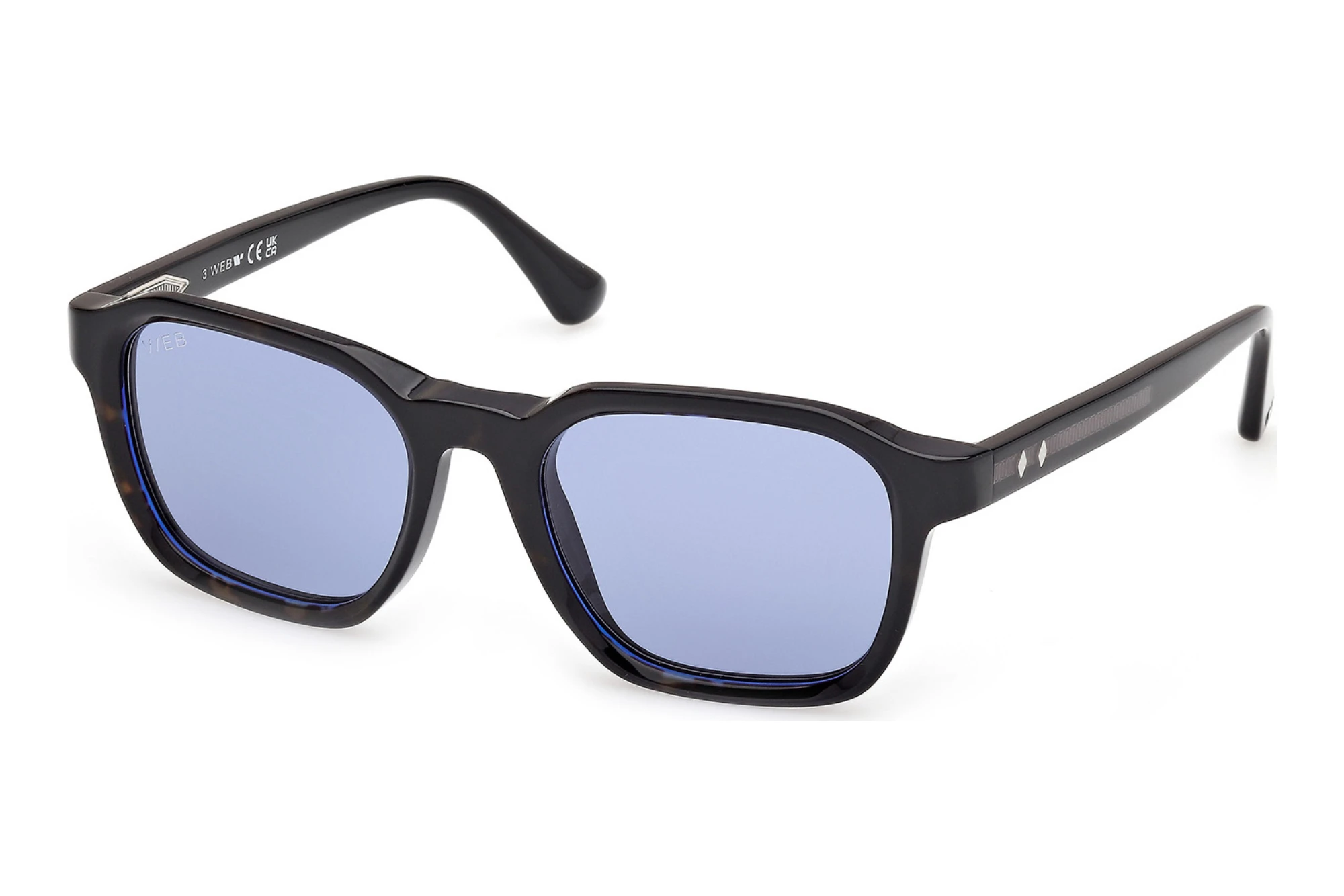 Web Eyewear   WE0385 56V blauHavanna/Einfarbig