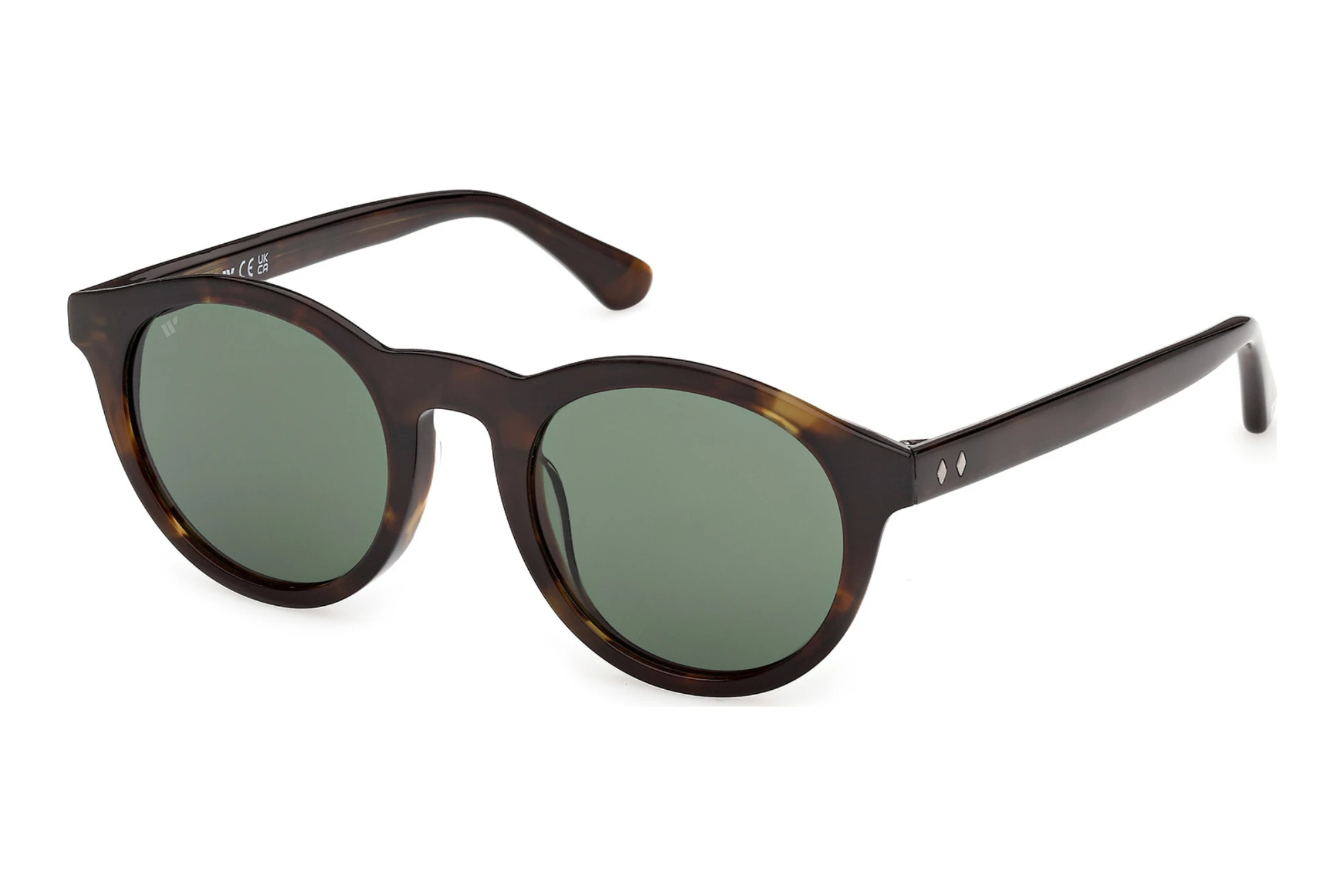 Web Eyewear   WE0398 52N grünDunkel Havanna