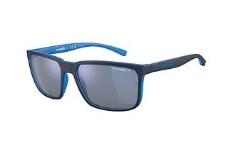 Arnette AN4251 286422 Dark Grey Mirror Water PolarMatte Top Navy On Light Blue