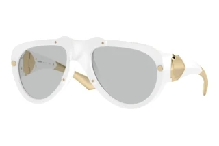 Burberry BE4433U 414187 Light GreyWhite Rubber