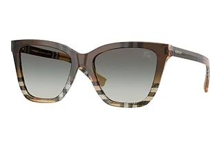 Burberry BE4470 420211 Grey GradientCheck Sand