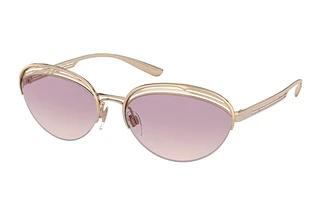 Bvlgari BV6131 20142E LT BROWN GRADIENT DARK VIOLETPINK GOLD