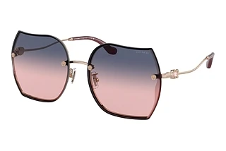 Coach HC7146BD 93310J Plum Purple Scarlet GradientShiny Rose Gold