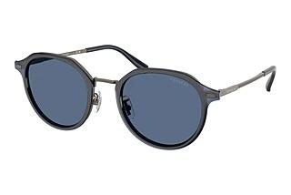 Coach HC7183 947380 Blue SolidSatin Gunmetal