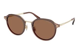 Coach HC7183 947473 Brown SolidSatin Light Gold