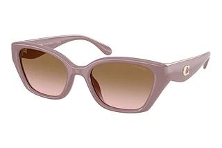 Coach HC8434U 549511 Brown Peach GradientMilky Putty