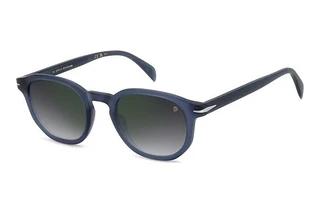 David Beckham DB 1007/S FLL/NU GREY SHADED GREEN MIRRORBLAU