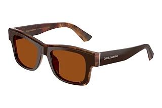 Dolce & Gabbana DG4515 345673 Dark BrownTop Brown/Pearl Gold/Brown