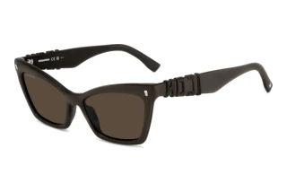 Dsquared2 ICON 0026/S YZ4/70 BROWNMATTE BROWN