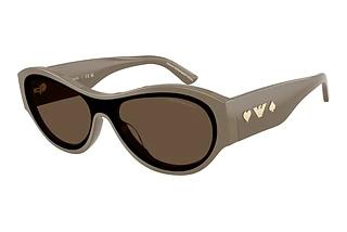 Emporio Armani EA4265U 634273 Solid BrownCrystal/Cola/Lime