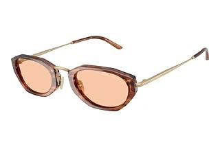 Giorgio Armani AR8242 616273 Light BrownStriped Brown