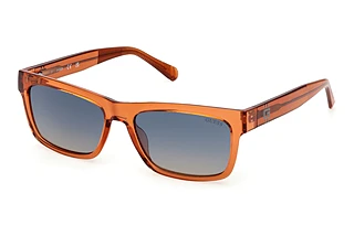 Guess GU00221 42X blau verspiegeltGlänzend Dunkel Orange