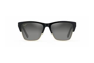 Maui Jim Perico GS853-02 Neutral GreyBlack Gloss with Gold