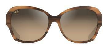 Maui Jim Swaying Palms HS530-93 HCL BronzeBrown and Pearl w/ Yellow Gold