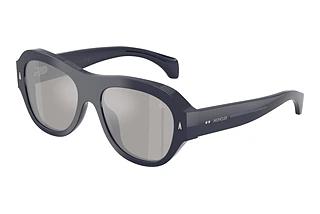Moncler ME6015U 30206G Mirror SilverShiny Dark Blue