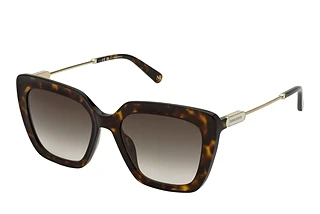 Nina Ricci SNR379 0743 BROWN GRADIENTSHINY BROWN/YELLOW HAVANA