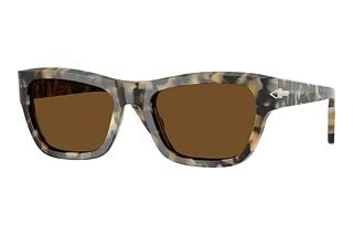 Persol PO0091S 107157 Brown PolarBrown Tortoise