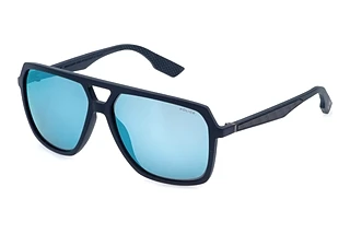Police SPLR50M R22B SMOKE/MIRROR BLUEFULL MATT BLUE