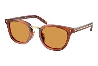 Prada PR C01SD 27F60F Photogrey Extra YellowHavana Cognac