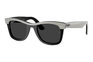 Ray-Ban RB2240 144248 Polarized BlackGrey On Black