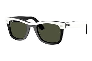 Ray-Ban RB2240 144431 GreenWhite On Black