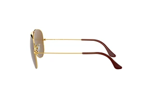 Seitenansicht Ray-Ban AVIATOR LARGE METAL (RB3025 - 001/33)
