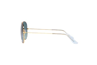 Seitenansicht Ray-Ban AVIATOR LARGE METAL (RB3025 - 001/3M)