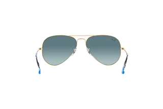 Rückansicht Ray-Ban AVIATOR LARGE METAL (RB3025 - 001/3M)