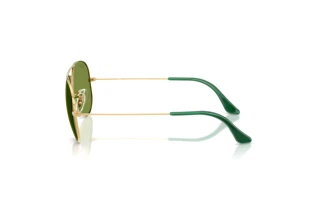 Seitenansicht Ray-Ban AVIATOR LARGE METAL (RB3025 - 001/4E)