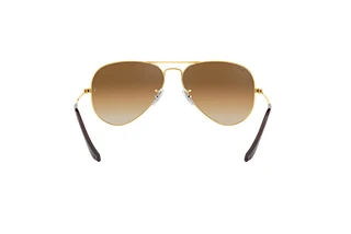 Rückansicht Ray-Ban AVIATOR LARGE METAL (RB3025 - 001/51)