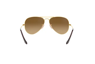 Rückansicht Ray-Ban AVIATOR LARGE METAL (RB3025 - 001/M2)