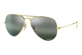 Ray-Ban RB3025 9196G6 Silver/BlueGold