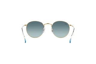 Rückansicht Ray-Ban ROUND METAL (RB3447 - 001/3M)