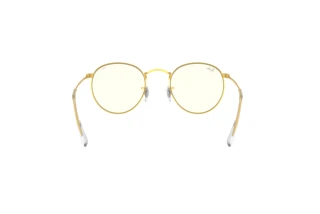 Rückansicht Ray-Ban ROUND METAL (RB3447 - 9196BL)