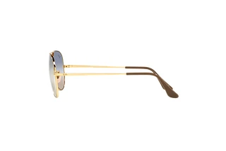 Seitenansicht Ray-Ban AVIATOR METAL II (RB3689 - 001/GD)